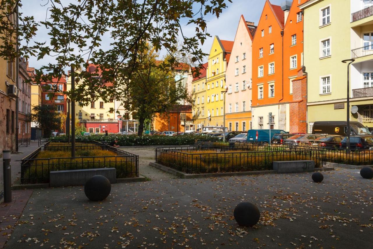 Apartamenty Hexus - Ofiar Oswiecimskich - Wroclaw Centrum Rynek ภายนอก รูปภาพ